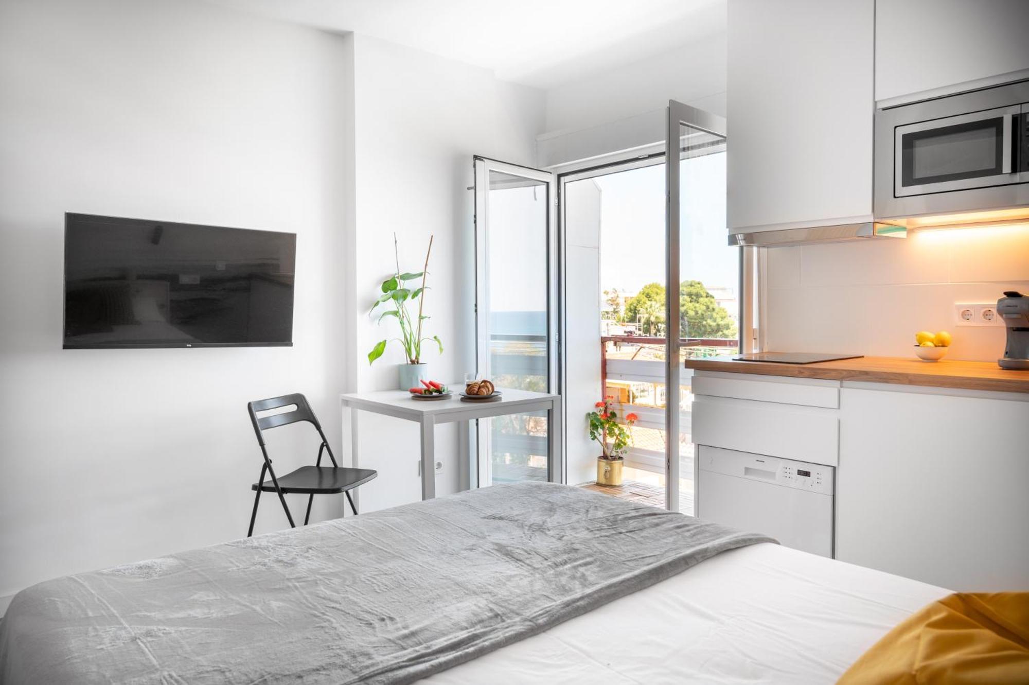 Modern Studio Naciones Daire Benalmádena Dış mekan fotoğraf